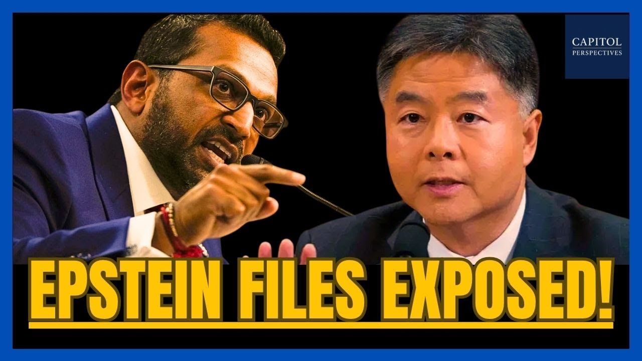Ted Lieu Grills FBI Director Kash Patel Over Epstein Evidence in Explosive Judiciary Hearing.