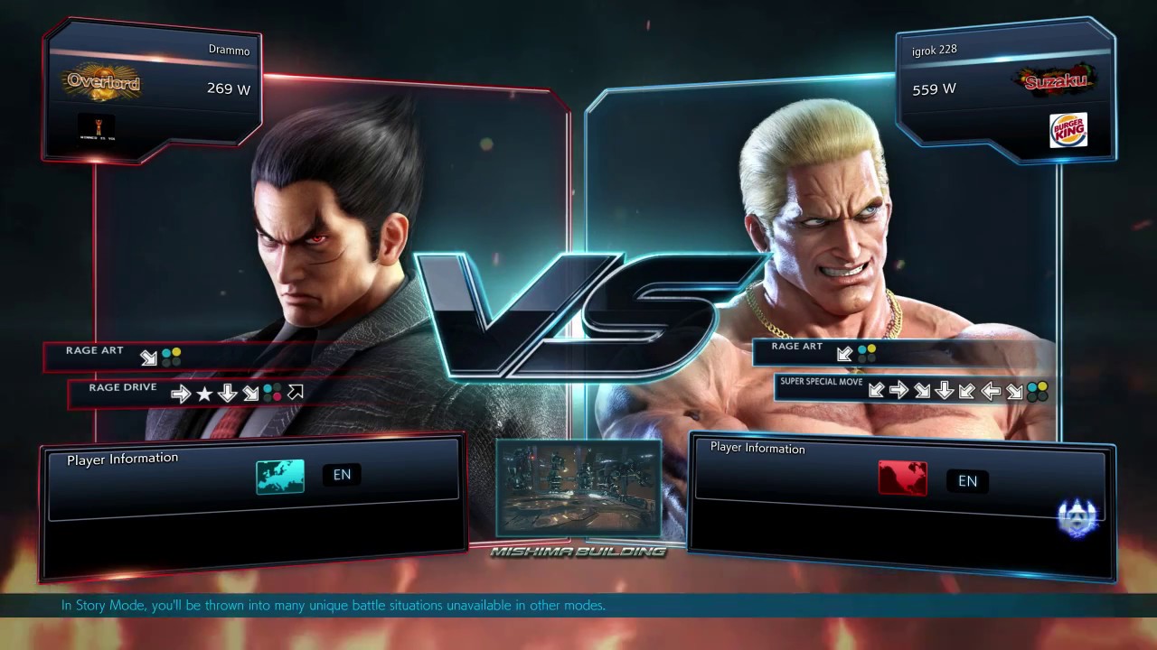 TEKKEN 7 ONLINE: Lobby and Ranked Feat. MouseWell Bees COPBAHELL