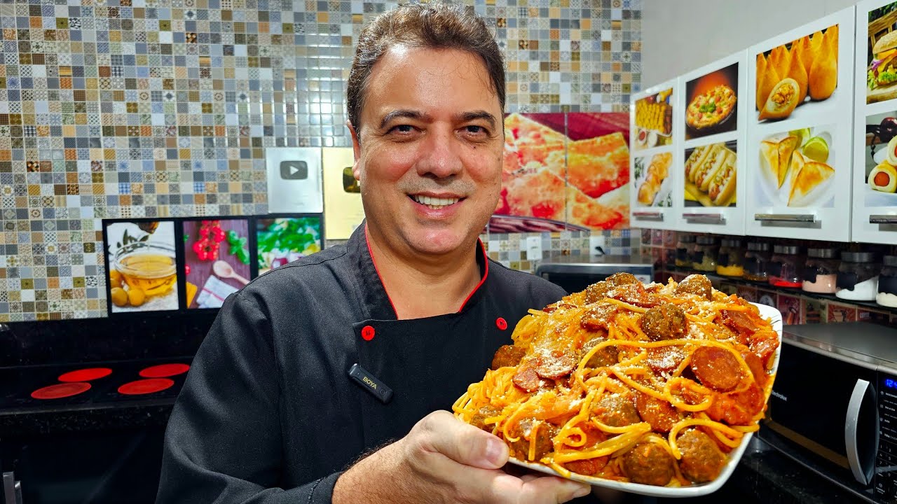 NÃO FAÇA MACARRÃO ANTES DE VER MINHA RECEITA DE MACARRONADA ESPECIAL