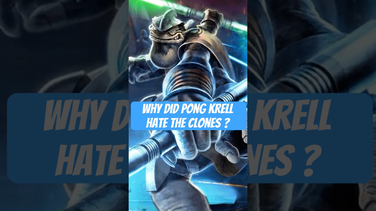 Почему Понг Крелл ненавидел клонов? #звёздныевойны #starwarslore #pongkrell #clonetrooper
