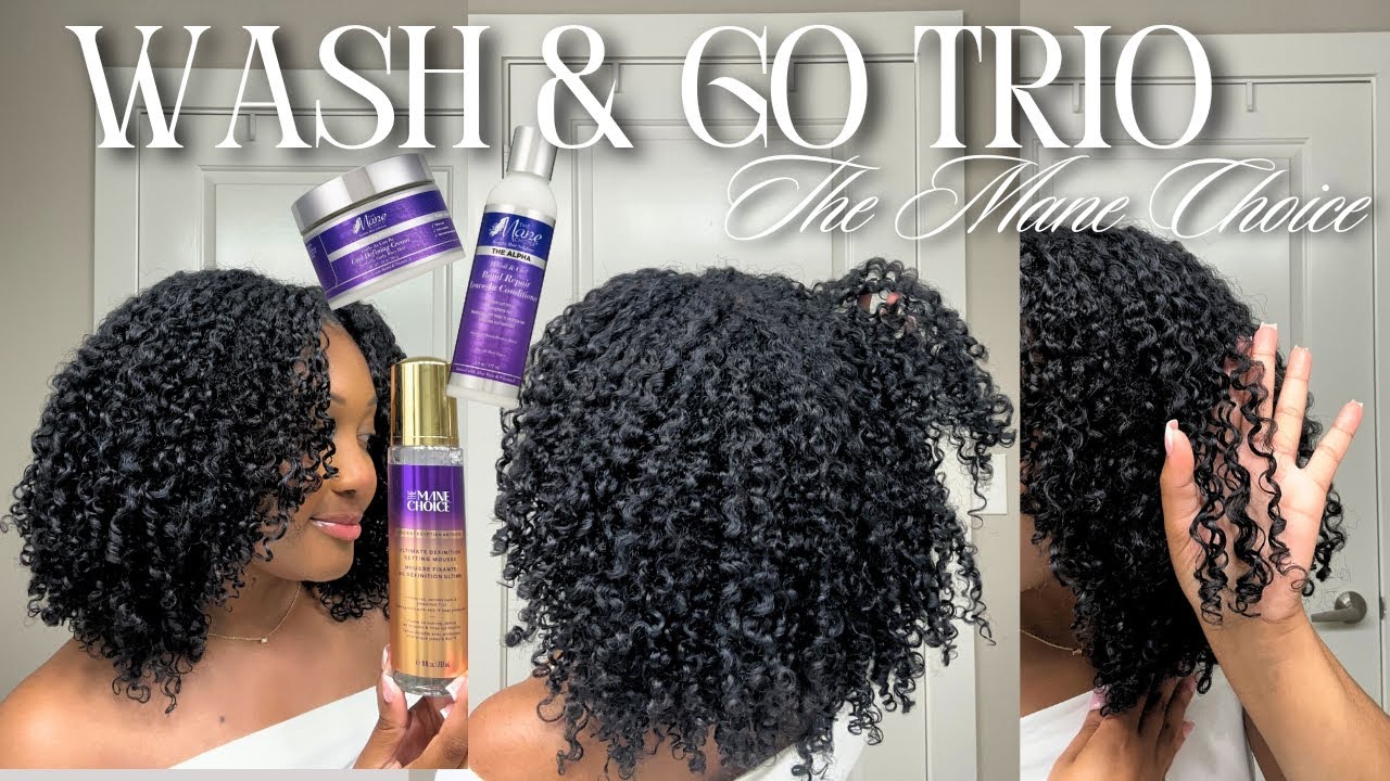 Wash & Go Product Trio | The Mane Choice