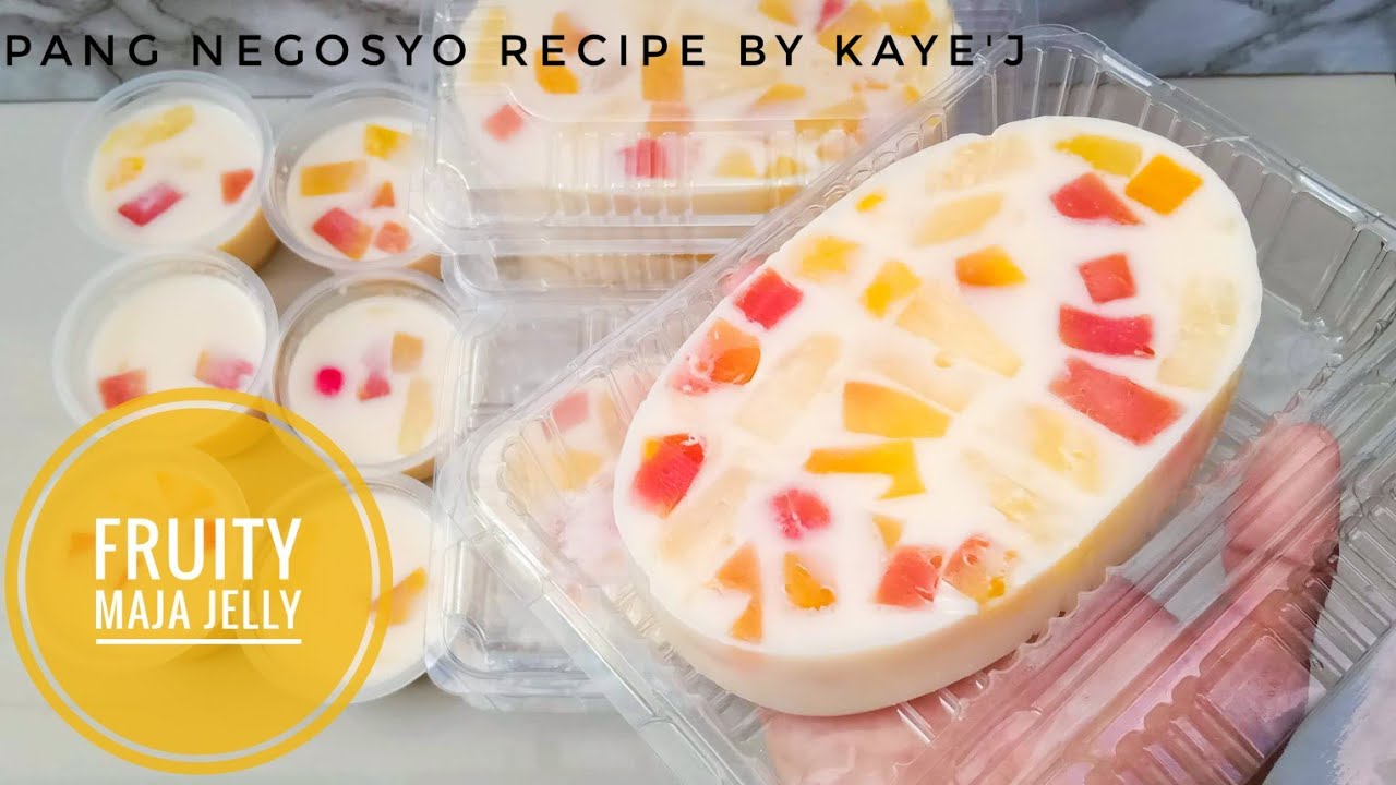 Gawin mo itong negosyo Di Ka bibiguin sa sarap na dala nito|Fruity Maja Jelly| Double Kita😃