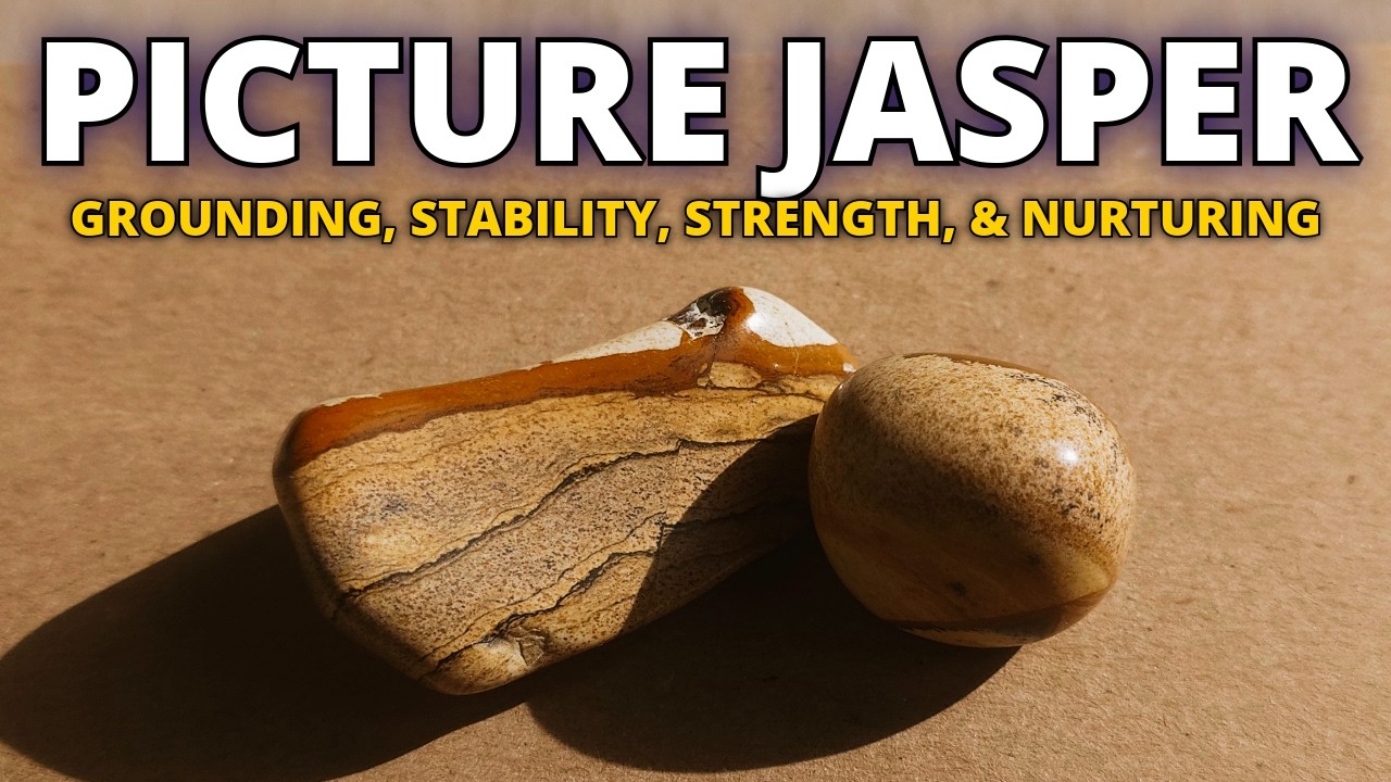 Picture Jasper: The Ancient Stone of Grounding & Stability (Crystal Guide)