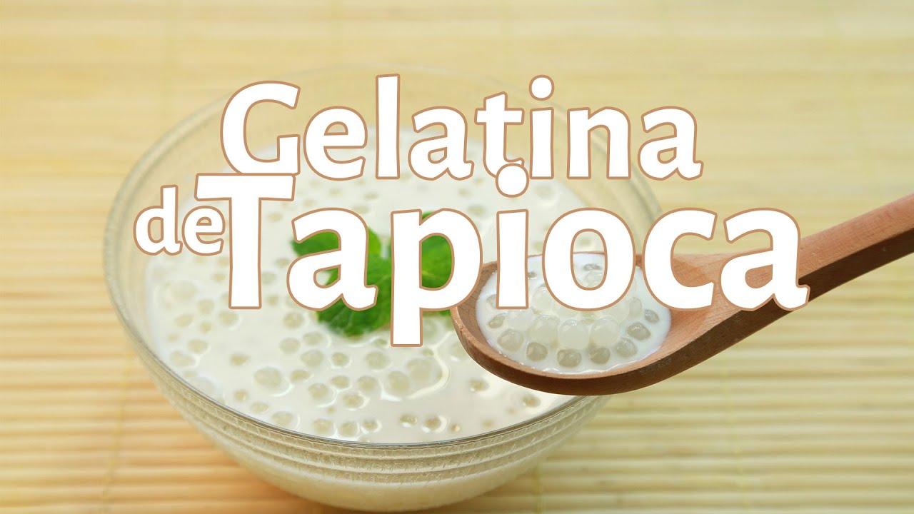 Gelatina Vegana de Tapioca