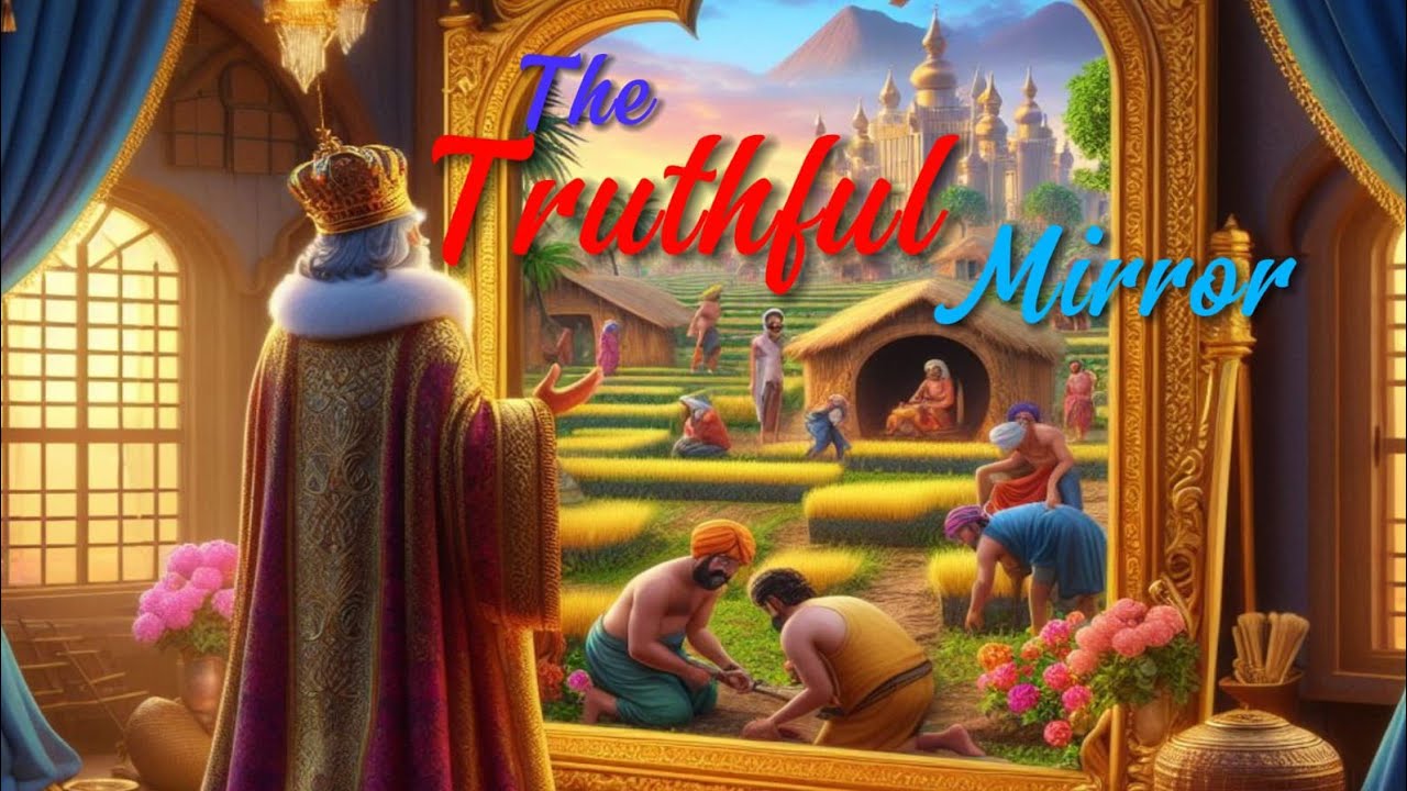 The Truthful Mirror #englishstories #moralstories #englishtales