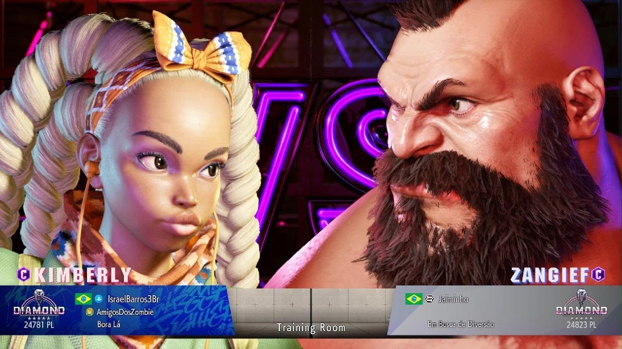 Israelbarros3Br (Kimberly) VS Jaiminho (Zagief) - Street Fighter 6