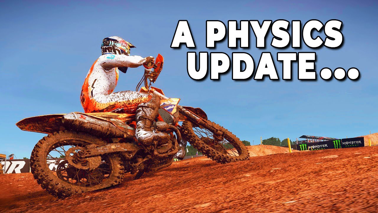 Вышло обновление физики для MXGP 24...