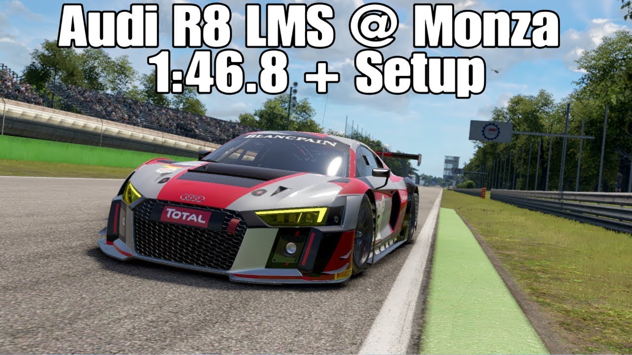 Project Cars 2 Audi R8 LMS | Monza | 1:46.8 + Setup