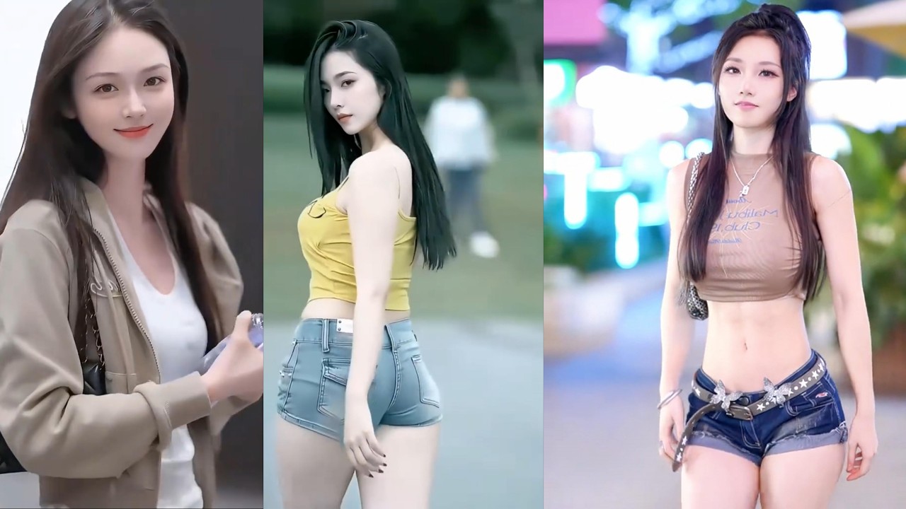 Новые тренды китайской уличной моды 2025 года, вирусные образы в Китае 🇨🇳🔥