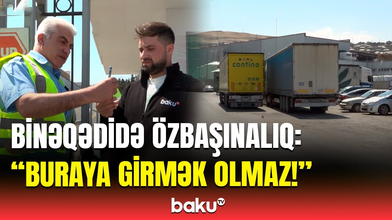Çəkilişimizə mane oldular | Binəqədidə yolu zəbt edən sürücülər hamını boğaza yığdı