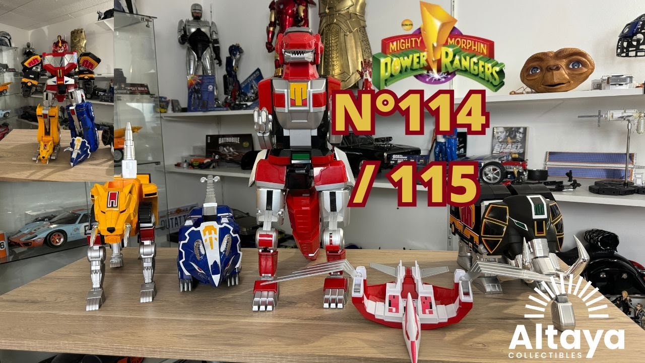 N°114 & 115 MEGAZORD ALTAYA  @SpotTVAltaya