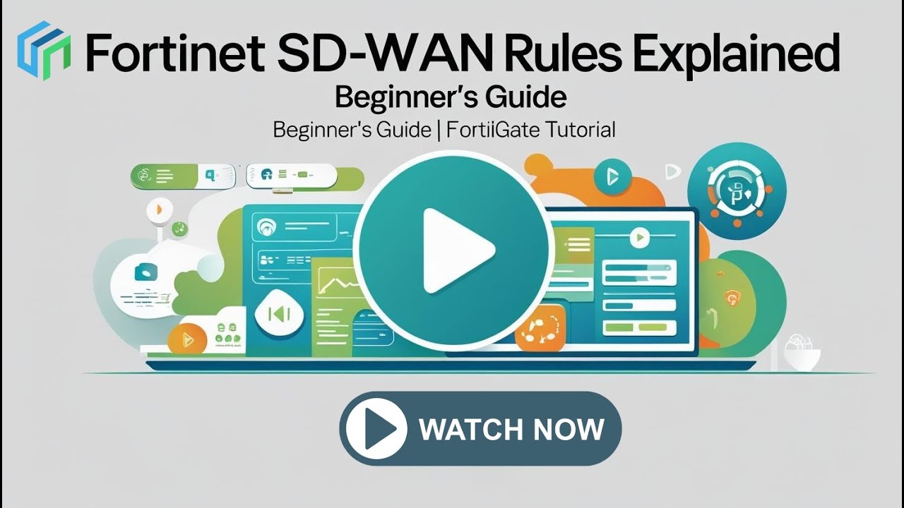 Introduction to Fortinet SD-WAN Rules | FortiGate SD-WAN Explained
