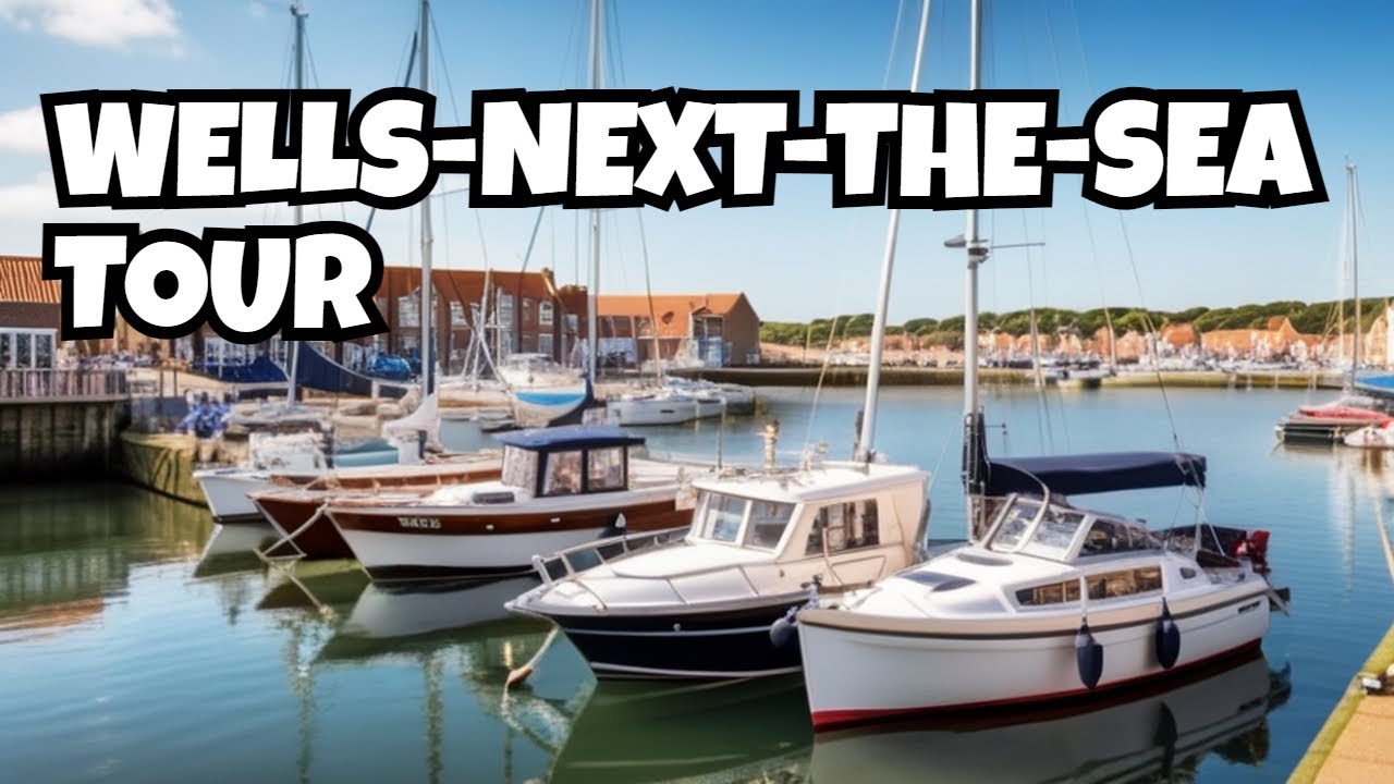 4K I walked around Wells next the sea in Norfolk