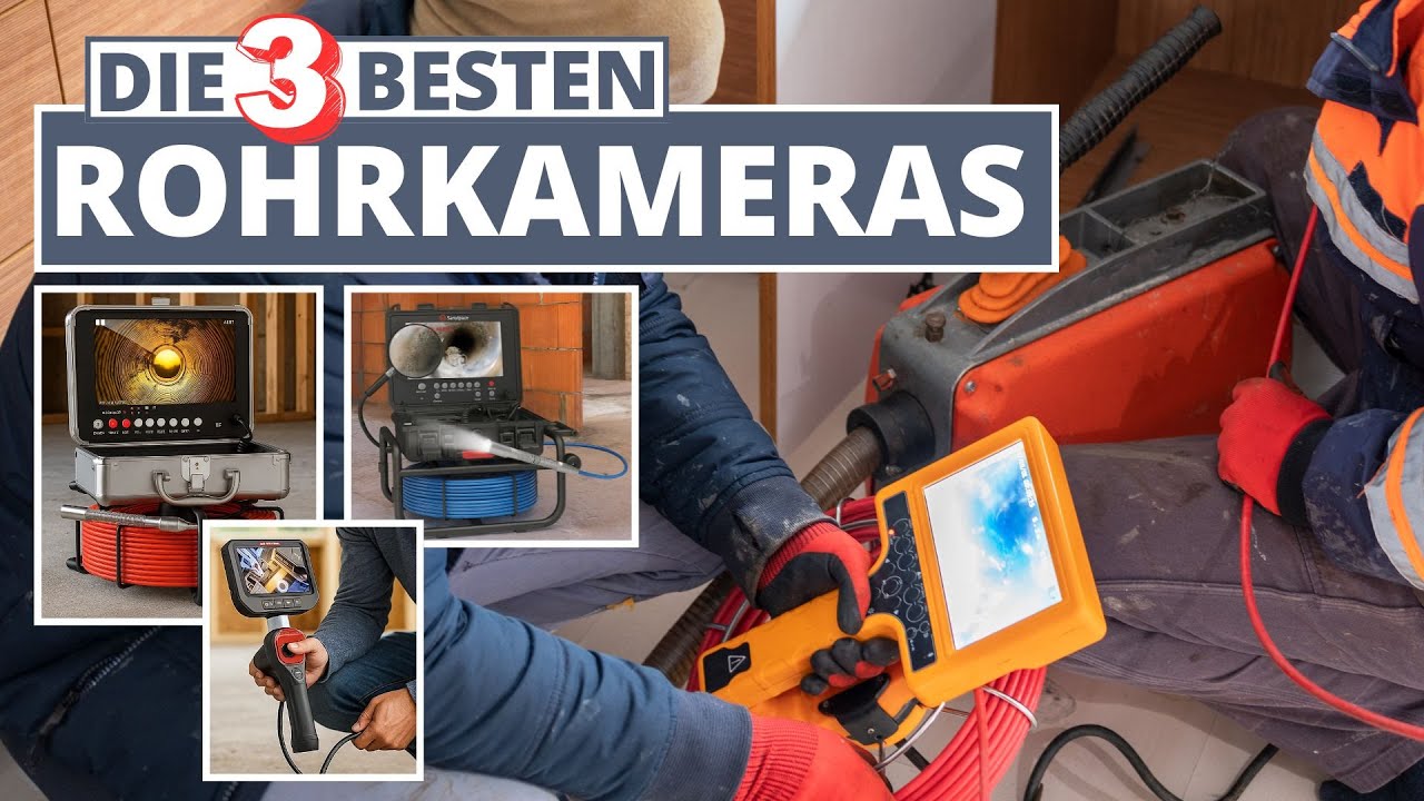 Die 3 besten Rohrkameras - Anysun, Ralcam & Sanyipace