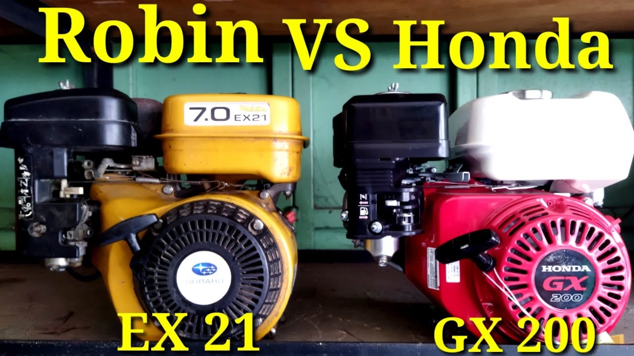 Honda GX 200 и Robin EX 21 В чем разница?
