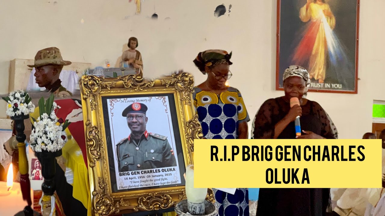 Brig Gen Charles Oluka Widow narrates last moments of her husband before collapsing