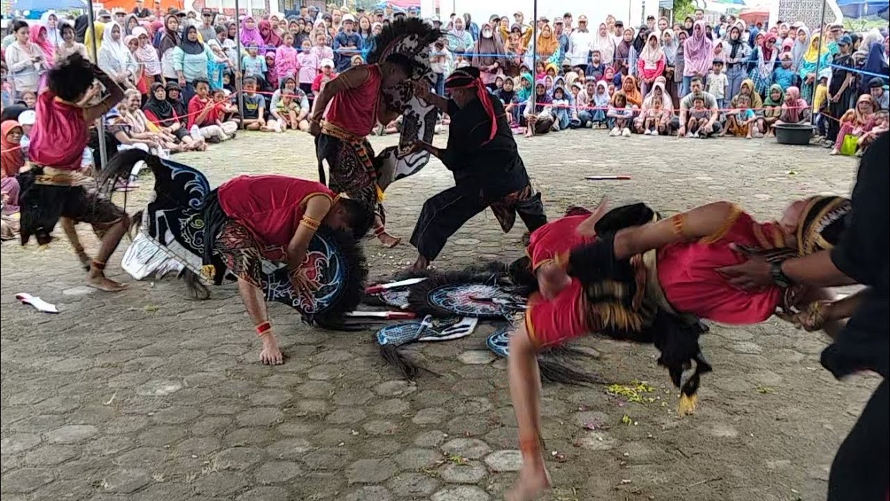 Kesurupan ganas❗jathilan kreasi putra   ndadi sampai njempalik