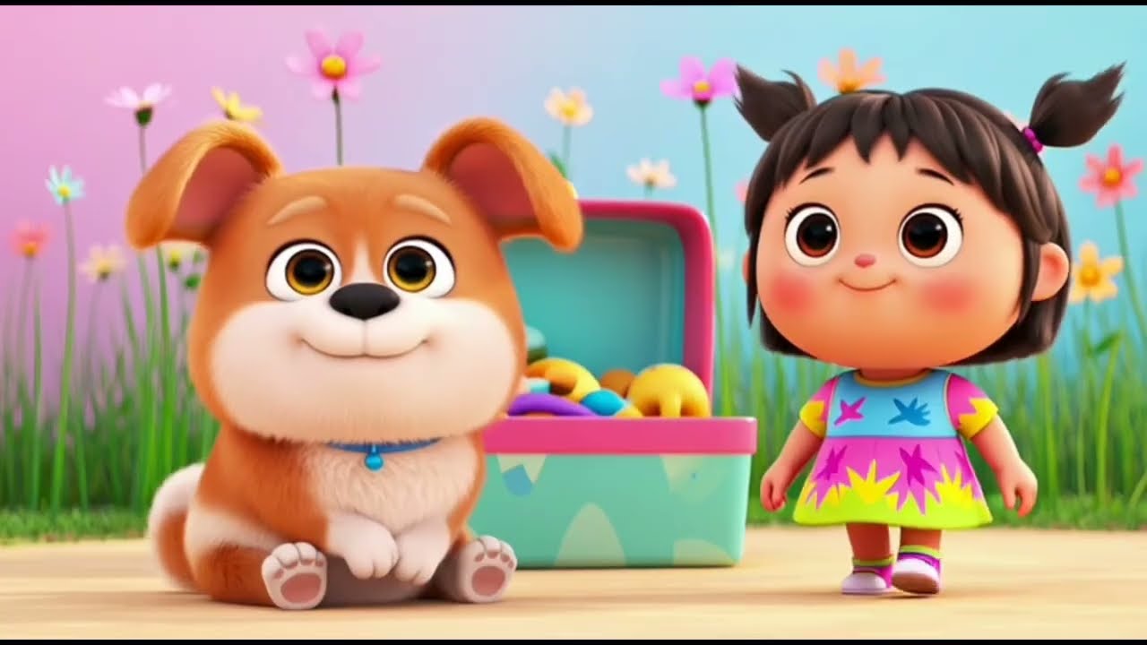 Please Please Play /Kitty Puppy Joy ! Kids Rhyme Would........ 😻🐶