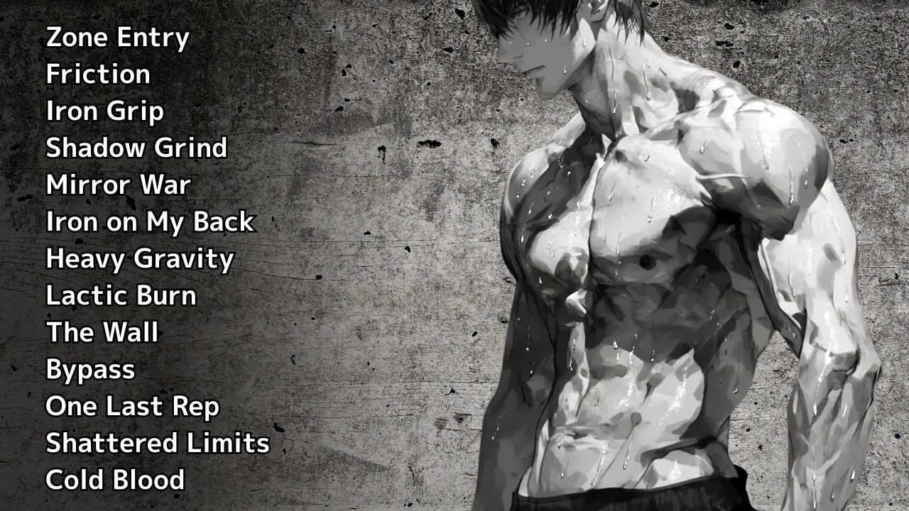 Blood, Sweat, Dignity 🔥 Rap Rock & Dark Trap Workout Playlist | Gym Motivation | LOCK IN // Vol.02
