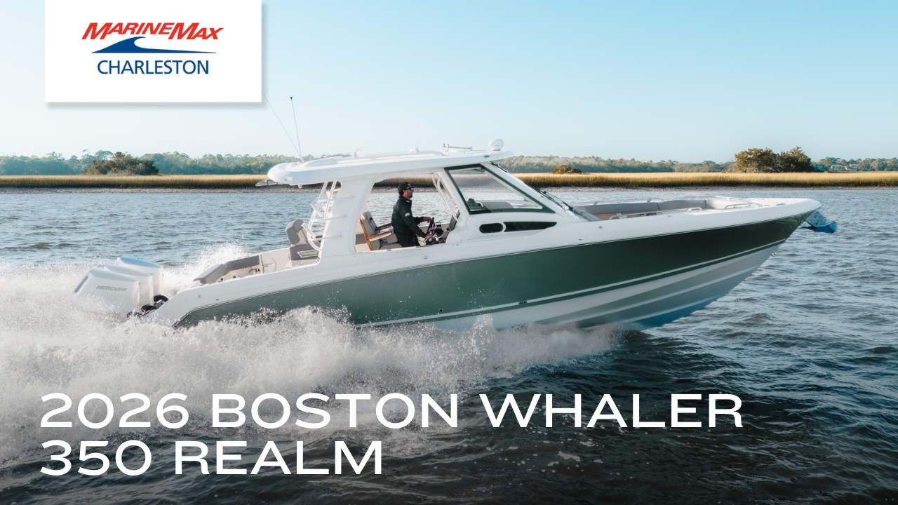 2026 Boston Whaler 350 Realm I Marine Max Charleston