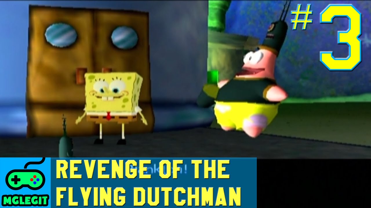 SpongeBob SquarePants: Revenge of the Flying Dutchman Walkthrough Part 3 - Downtown (2/2) (100%)