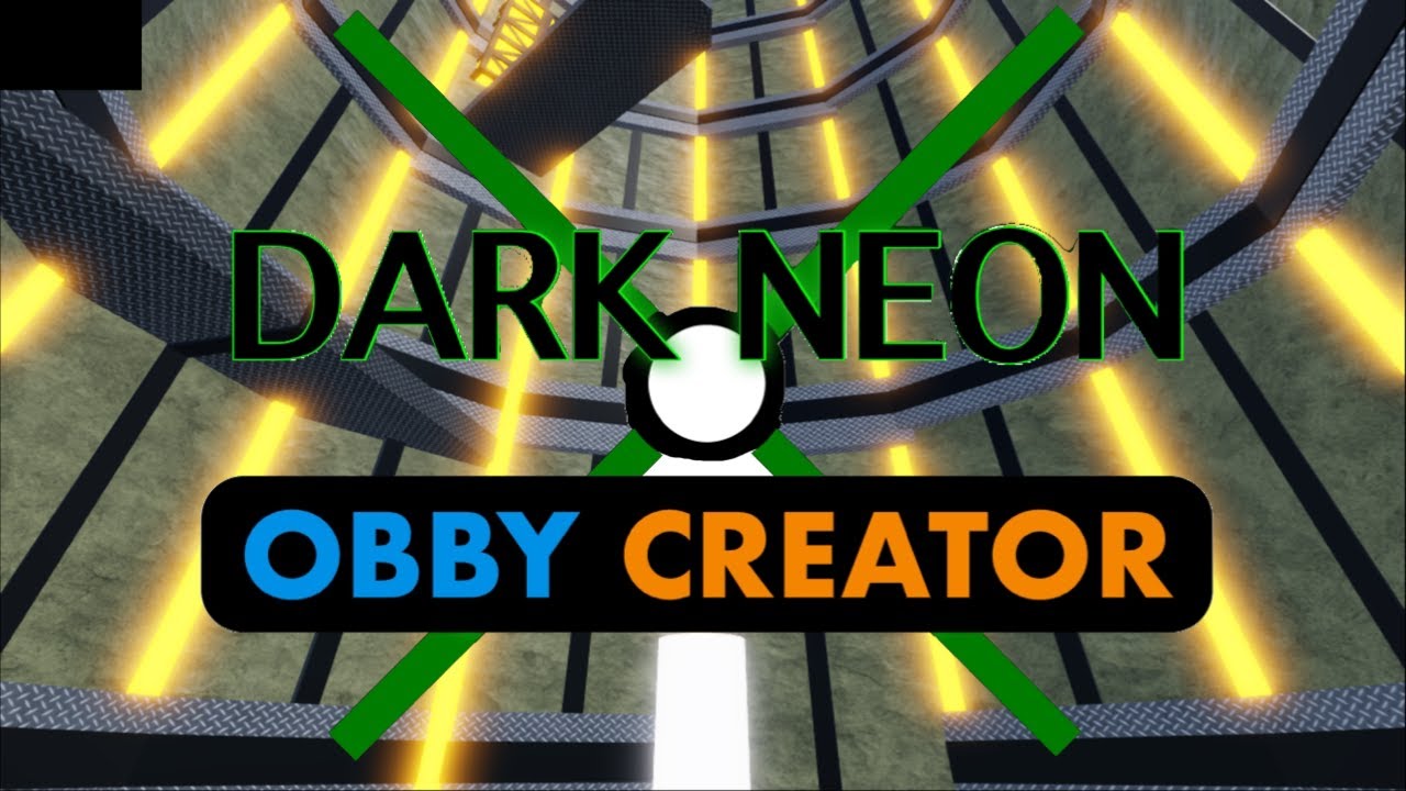 Roblox: Obby Creator - I remade Dark Neon! (finally here)