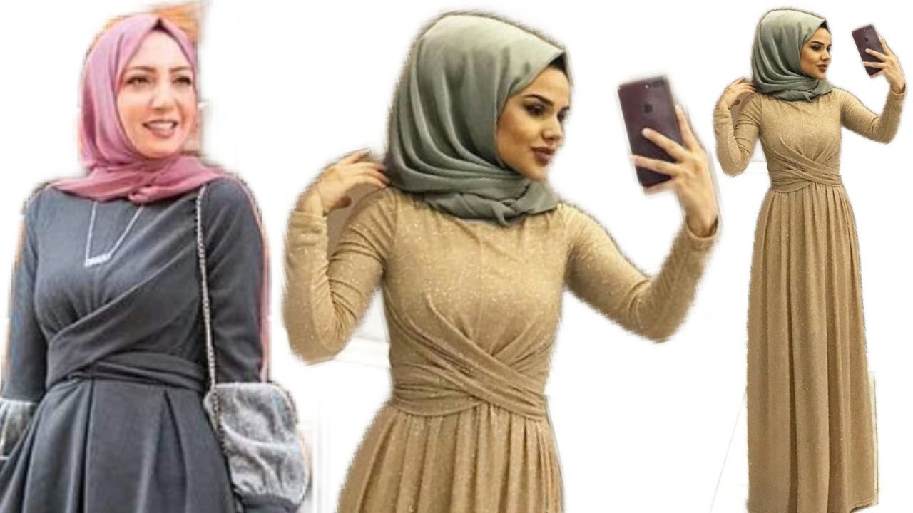 طريقة عمل فستان تركى روعة