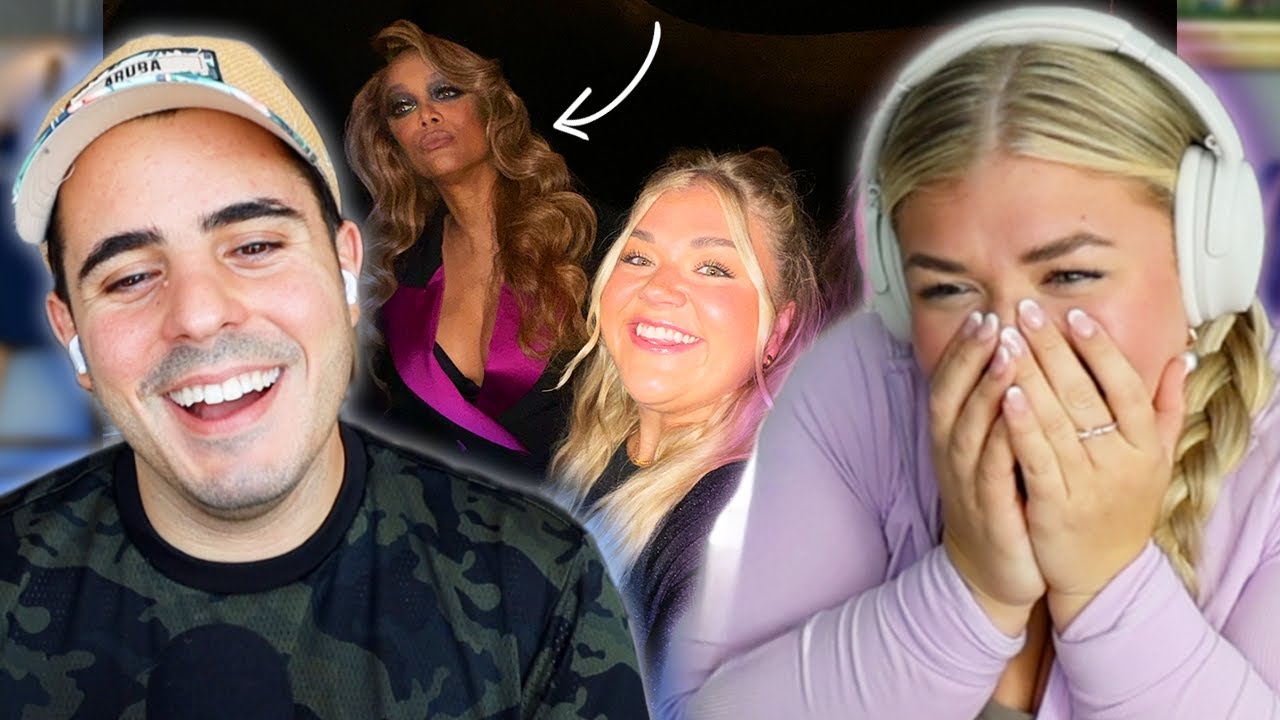 EMBARRASSING OURSELVES IN FRONT OF TYRA BANKS (and other celebrities) | Sidetracked Ep 25