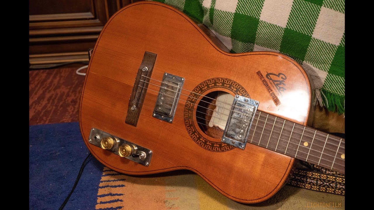 Modified Electric Eko Fiesta Special vintage italian guitar by Rustic Resonance Research