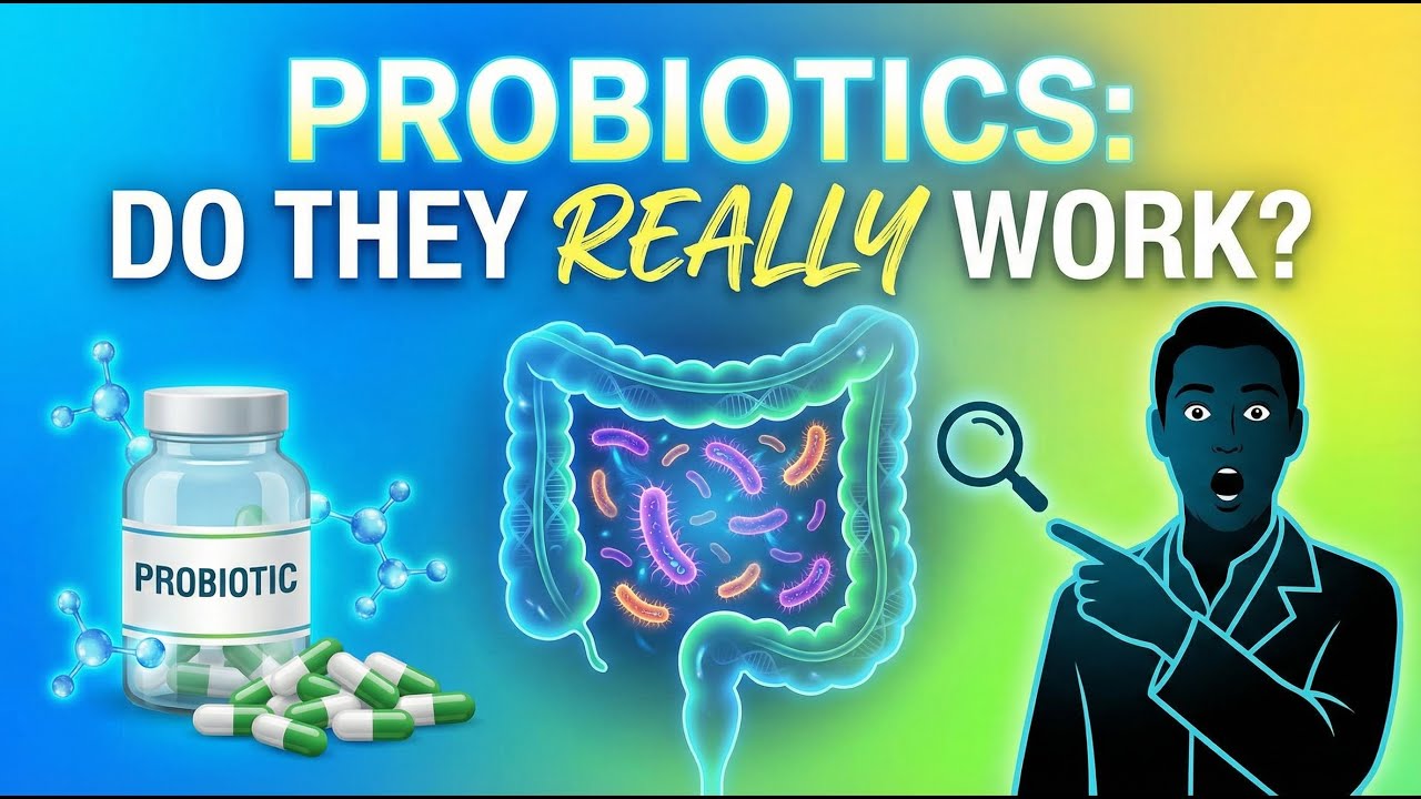 Probiotics: Do They Really Work? 🤔 Gut Health Truth Backed by Science & Research