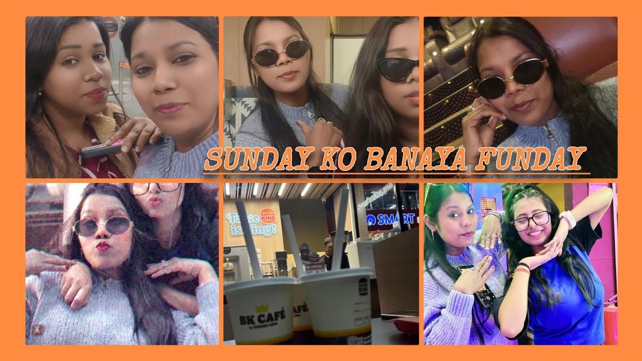 “Sunday Fun Day 😍🎬🎮”and“Movie + Game  Perfect Sunday ❤️”!!!mast!!! 😄😄