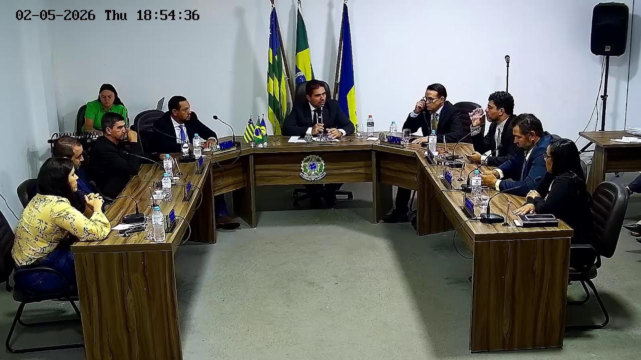 4ª  Sessão Ordinária da Décima Quinta Legislatura da Câmara Municipal de Ouro Verde de Goiás