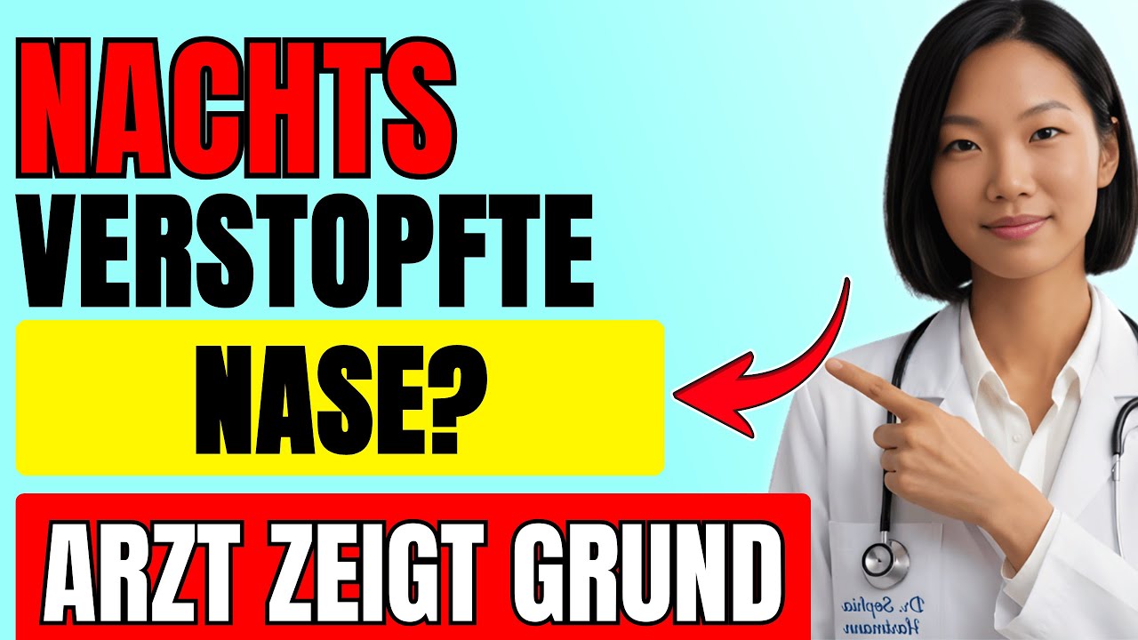 Verstopfte Nase nur nachts: HNO-Arzt nennt die häufigste Ursache und was wirklich hilft