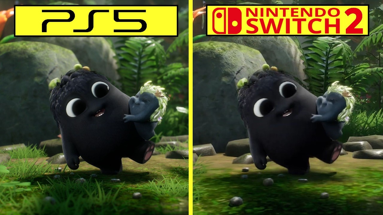 Kena: Bridge of Spirits Nintendo Switch 2 vs PS5 Early Graphics Comparison