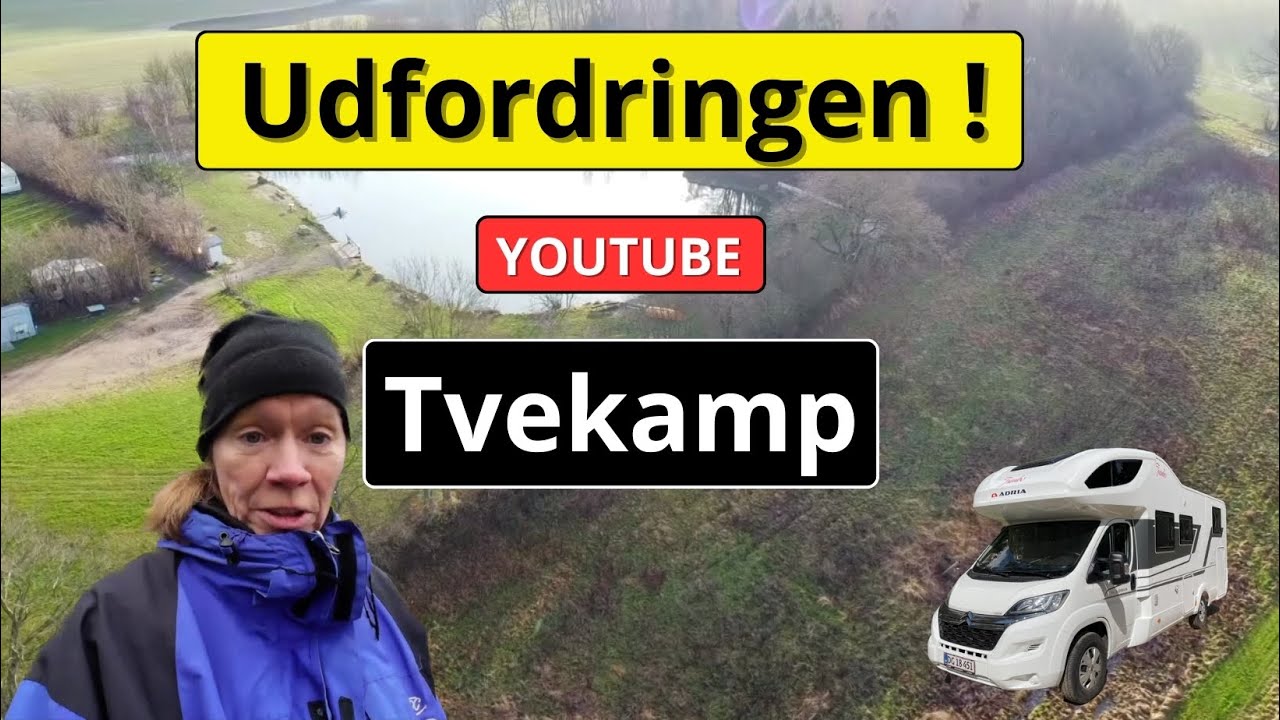 Udfordret - Youtube venner til tvekamp. Autocamperliv & fiskeri