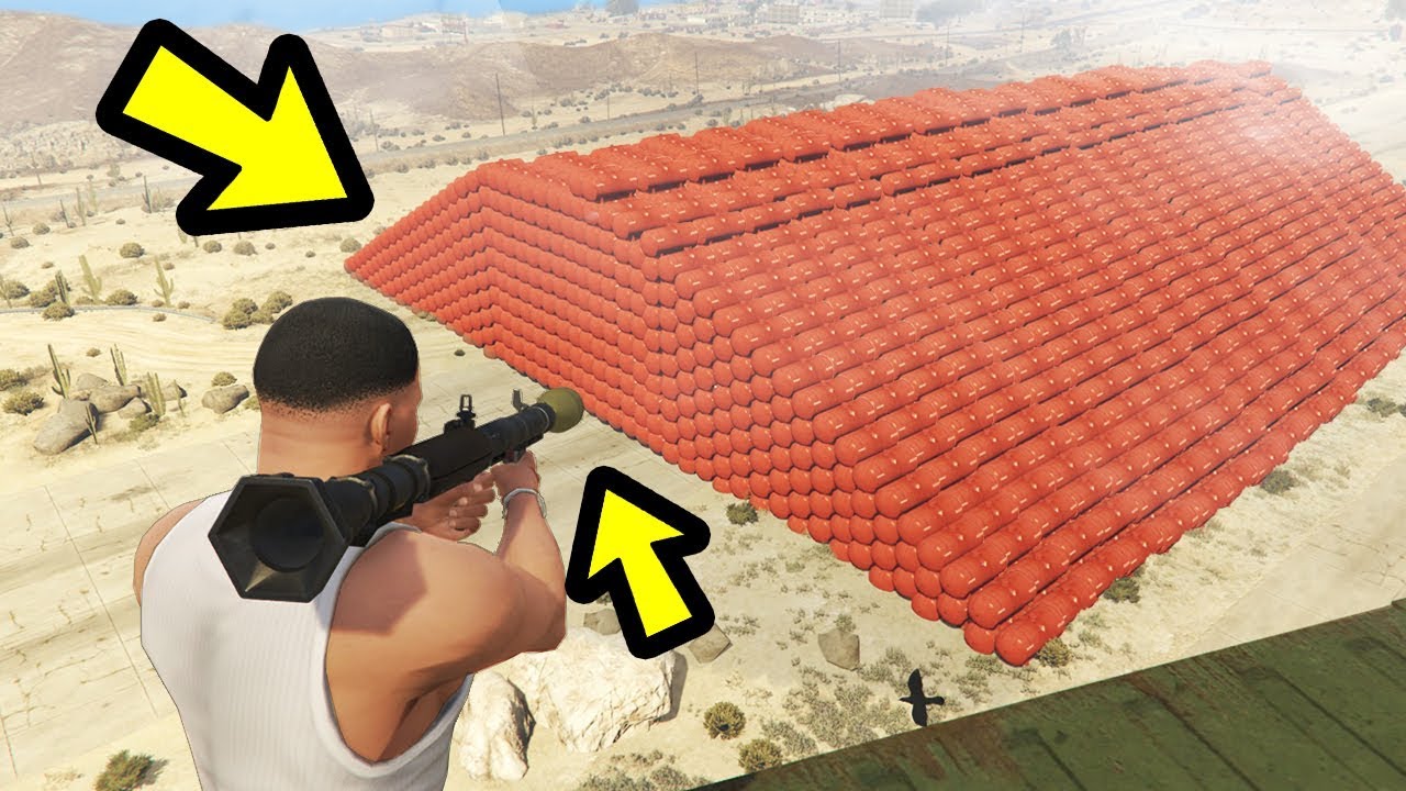 САМЫЙ БОЛЬШОЙ взрыв в истории! (GTA 5)