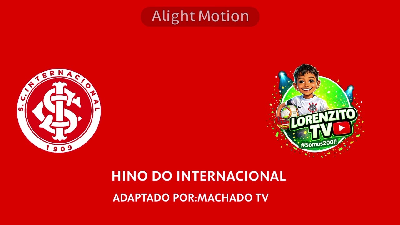 Hino do internacional  créditos:@machadofc 