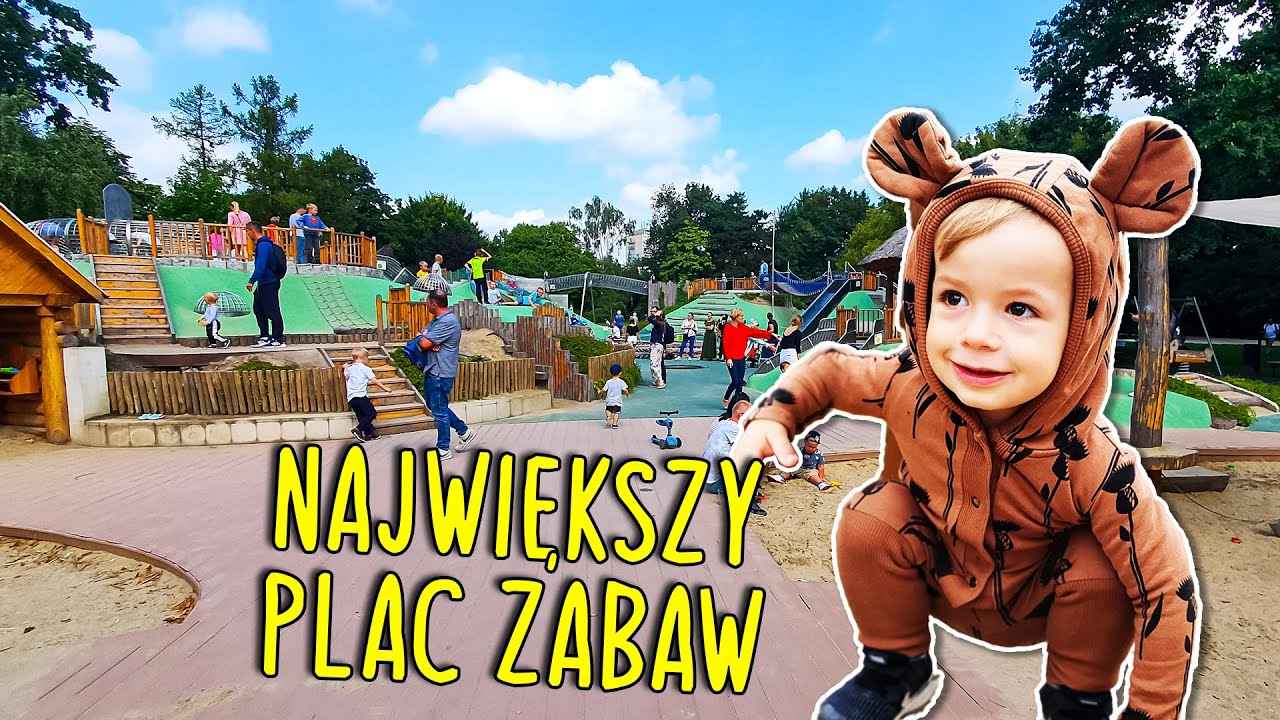 ODWIEDZAMY NAJWIĘKSZY PLAC ZABAW W WARSZAWIE!