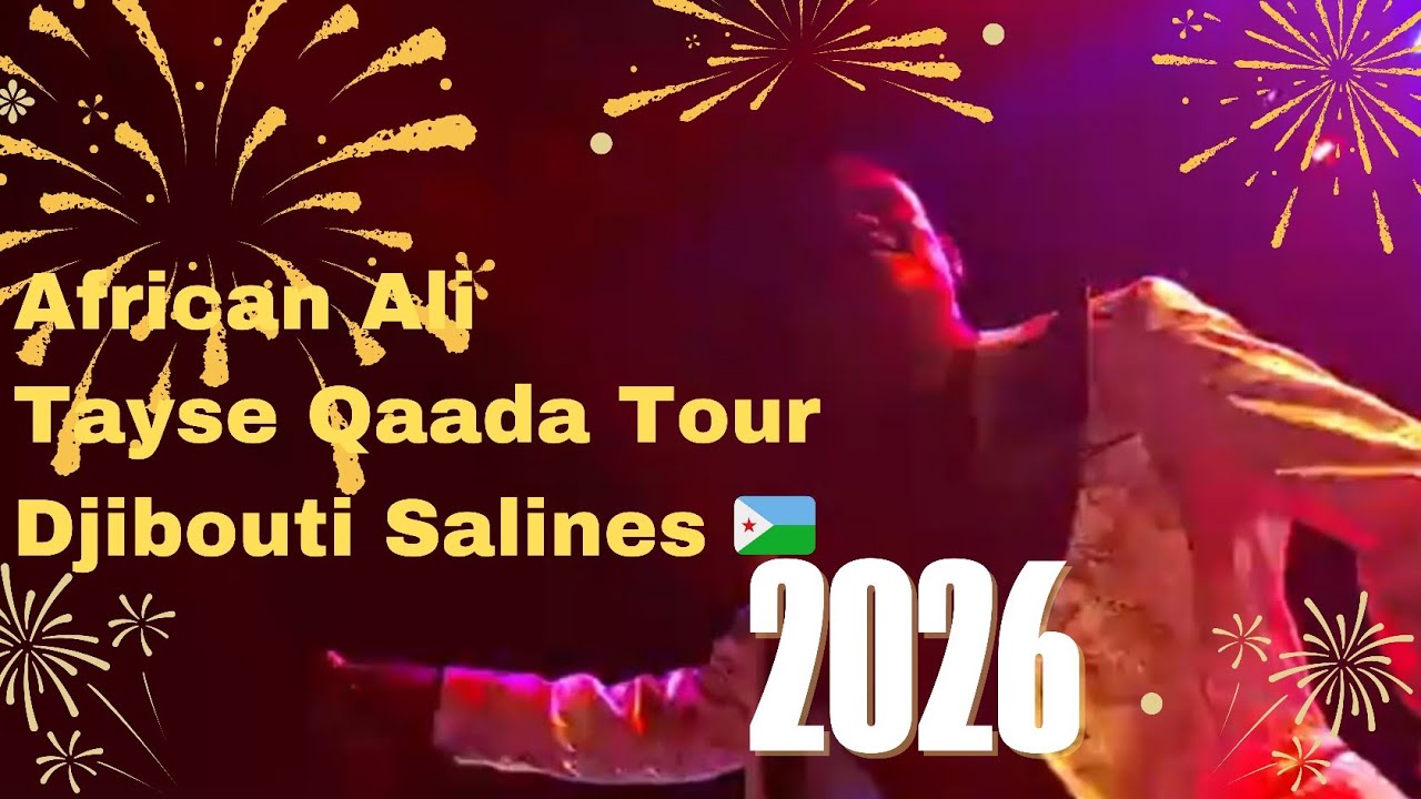 African Ali – Tayse Qaada Tour | Djibouti Salines 🇩🇯