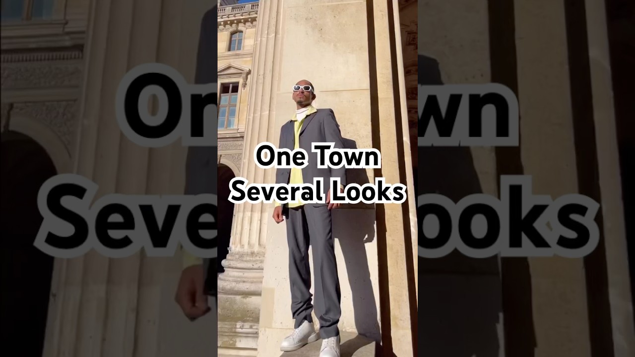 One town, several looks ! #ootd #pfw #parisfashionweek #pfw26 #explore  #paris #menswear