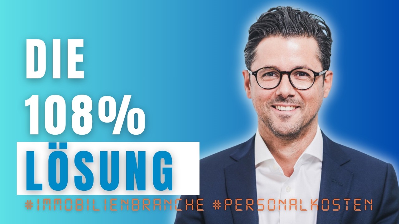 Wie senkt man Personalkosten in der Immobilienbranche? Drei L&ouml;sungsans&auml;tze mit Patrick Reininger