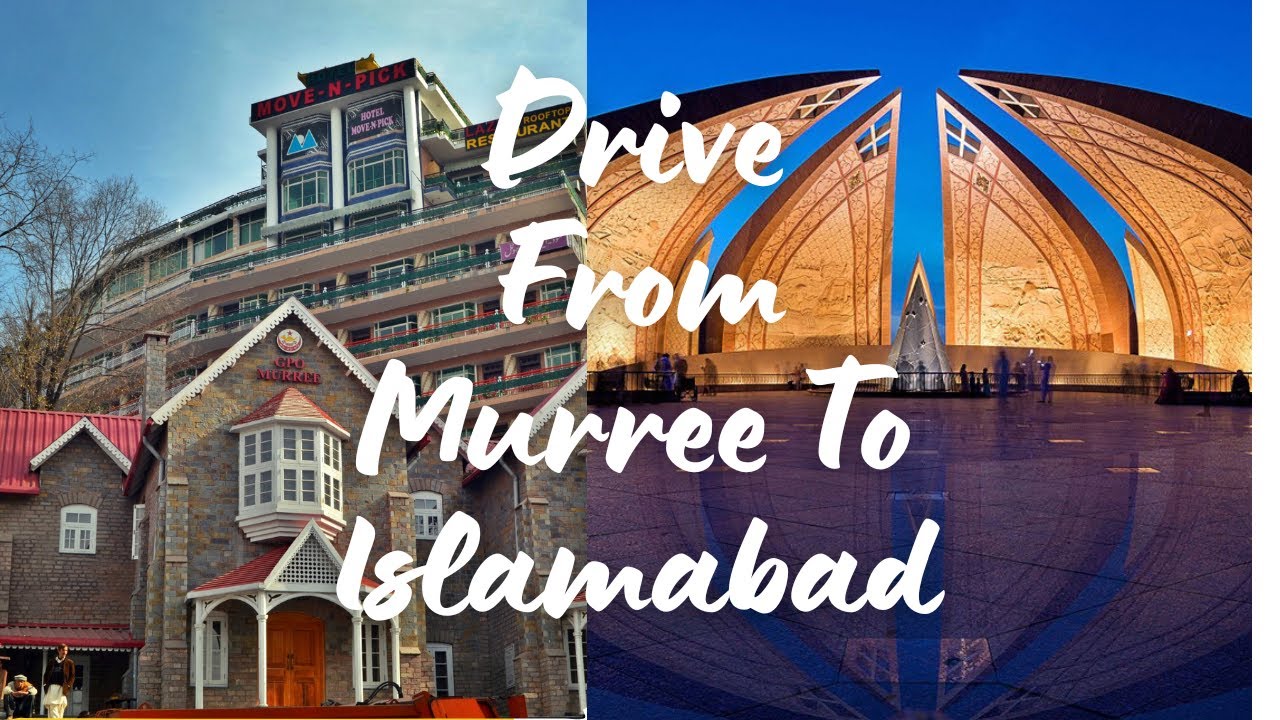 Scenic Drive from Murree to Islamabad, Pakistan | Explore the Beauty of Northern Pakistan