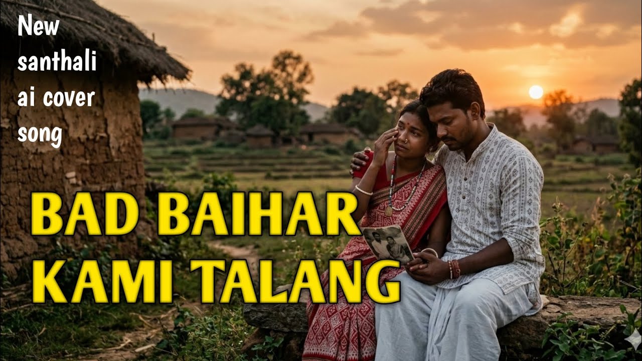 BAD BAIHAR KAMI TALANG ||new santhali video song||santhali ai cover song|new santhali tranding video