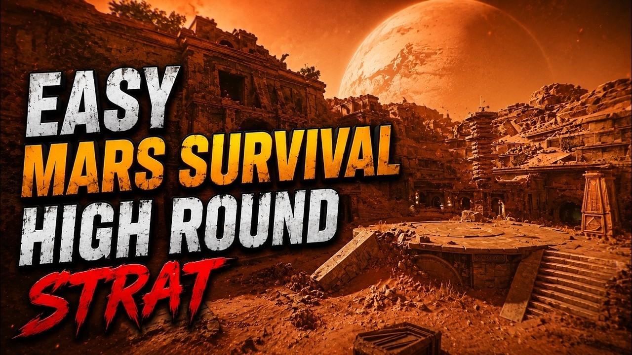 EASY Mars Survival High Round Strat (BO7 Zombies)