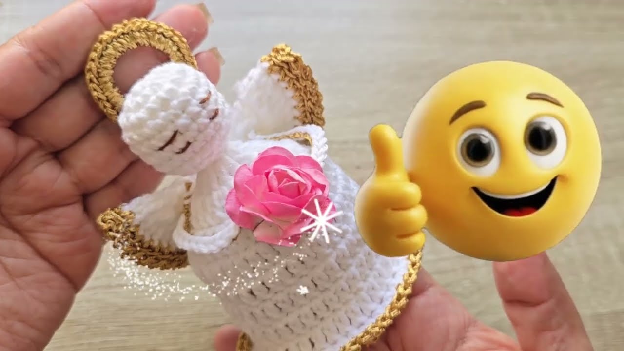 😇 ¡No Vas a Creer lo Fácil que Es Este Ángel a Crochet! | Paso a Paso Detallado 💕 Parte #2