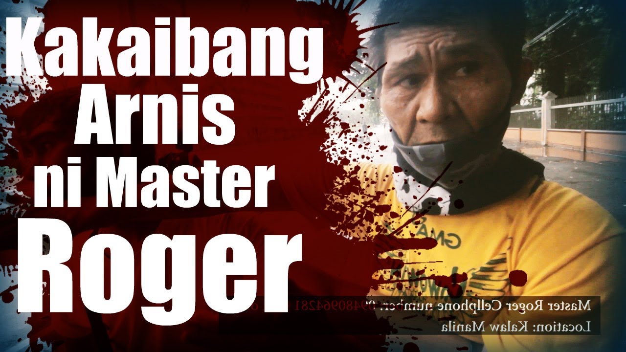 Kakaibang Arnis ni Master Roger