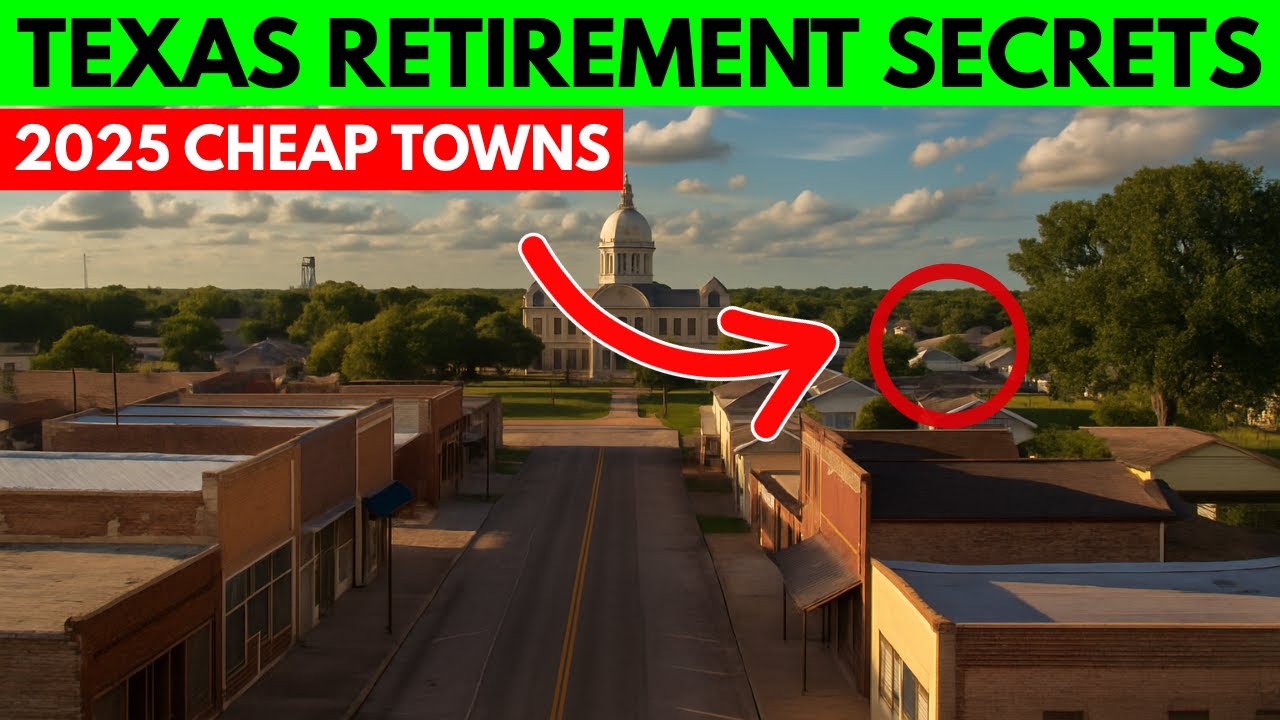 20 Texas Towns With Lowest Home Prices Every Retiree MUST Know