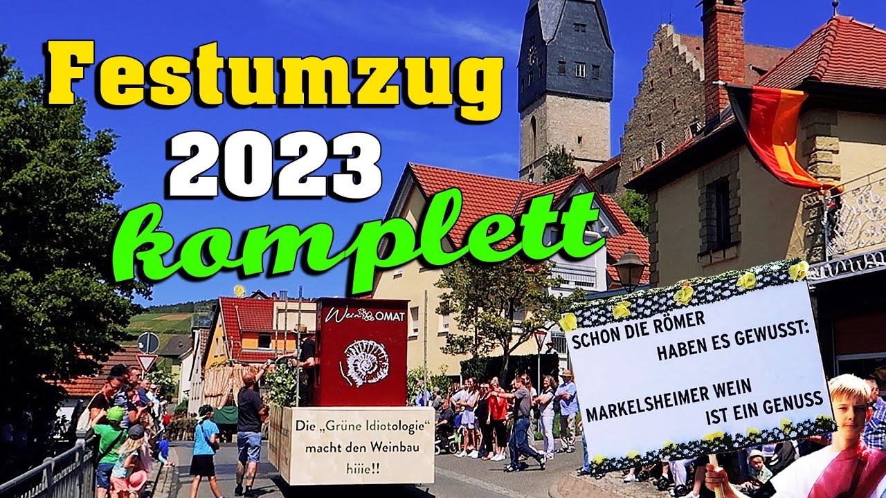125 Jahre Weingärtner MARKELSHEIM - Jubiläums-UMZUG Weinfest 2023 #kunstmichiworld 154