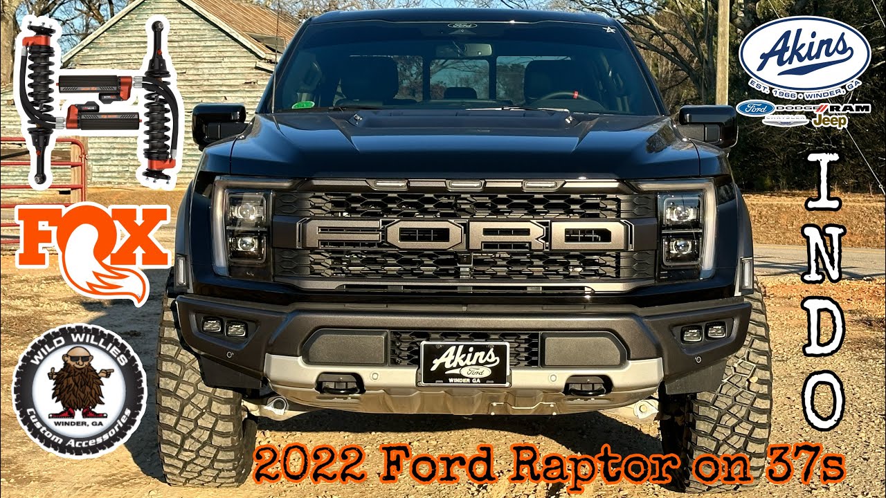 $3,999 Ford Raptor FOX Factory Race Series Coilover Upgrade- Black INDO Edition Custom on 37s Review