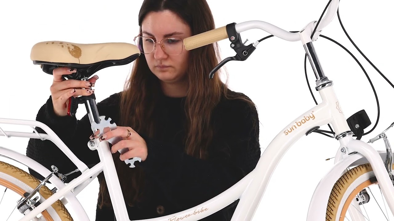 Jak złożyć rowerek dla dziewczynki 24 cale Sun Baby Flower Bike &ndash; instrukcja montażu